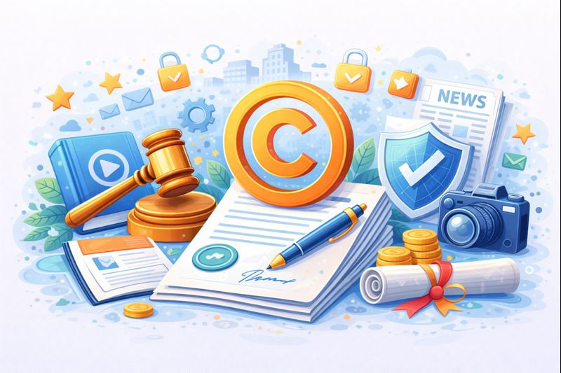 حقوق انتشار محتوا در ابتکار دیلی