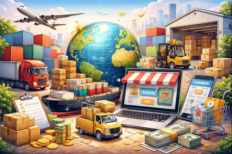 تجارت، بازرگانی و خدمات