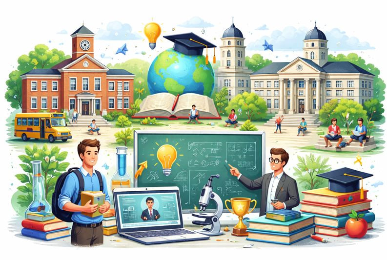 مدارس و دانشگاه