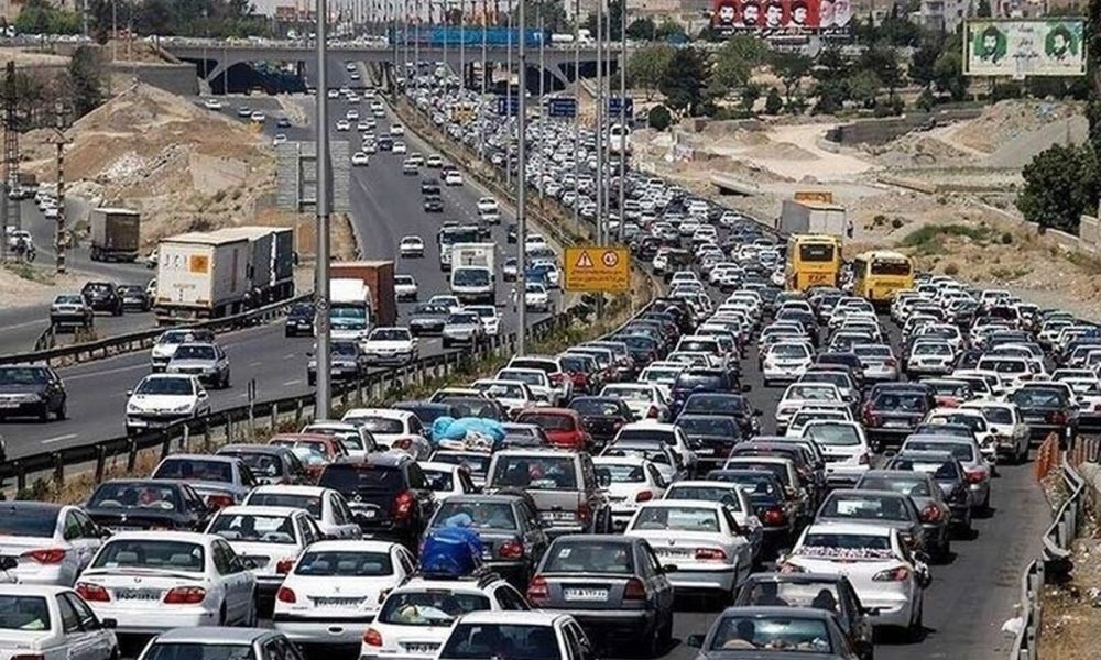 ترافیک سنگین در آزادراه تهران-کرج و قزوین / رانندگان مراقب باشند
