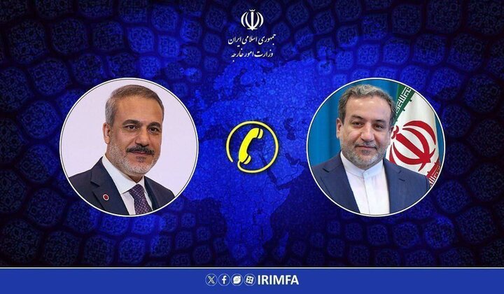 تماس تلفنی عراقچی و فیدان