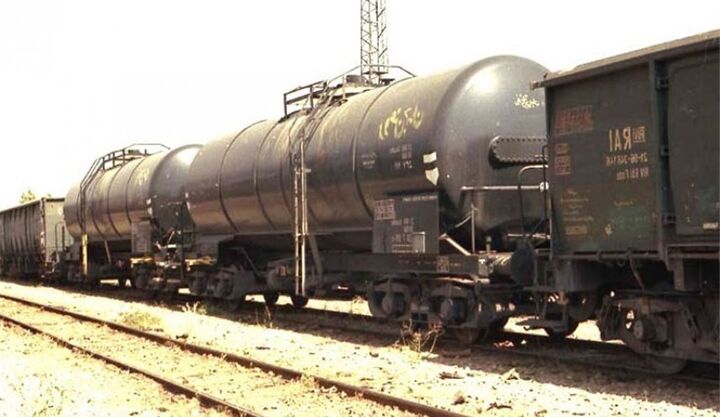 خروج قطار باری از ریل در ورودی پیشوا