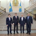 رایزنی دیپلمات ایرانی با دو مقام ارشد قزاقستان