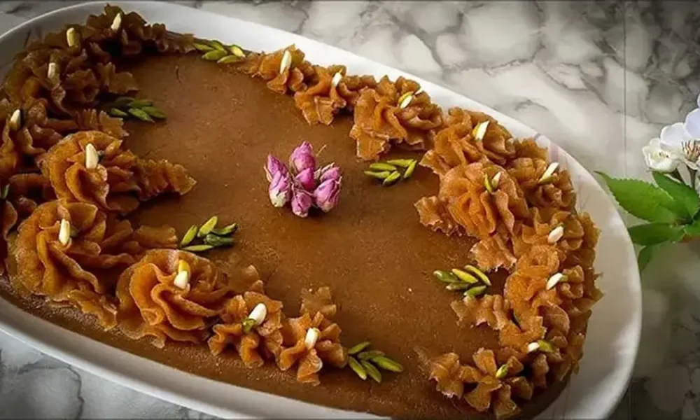 طرز تهیه حلوای اوماج با عطر و بوی خاص؛ مخصوص سفره‌های افطار