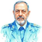 برگزاری مراسم خاکسپاری شهید امیرسرلشکر خلبان عزیز نصیرزاده در بهشت زهرا