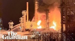 آتش‌سوزی در بزرگترین پالایشگاه استرالیا/ تولید بنزین مختل شد