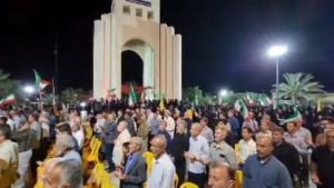 اجتماع باشکوه مردم انقلابی آبدان