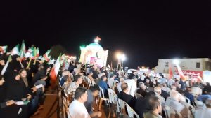 اجتماع باشکوه مردم در گناوه