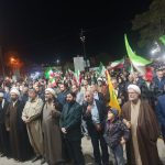 استمرار تجمع شبانه سنندجی‌ها با فریادهای مرگ بر آمریکا در حمایت از وطن