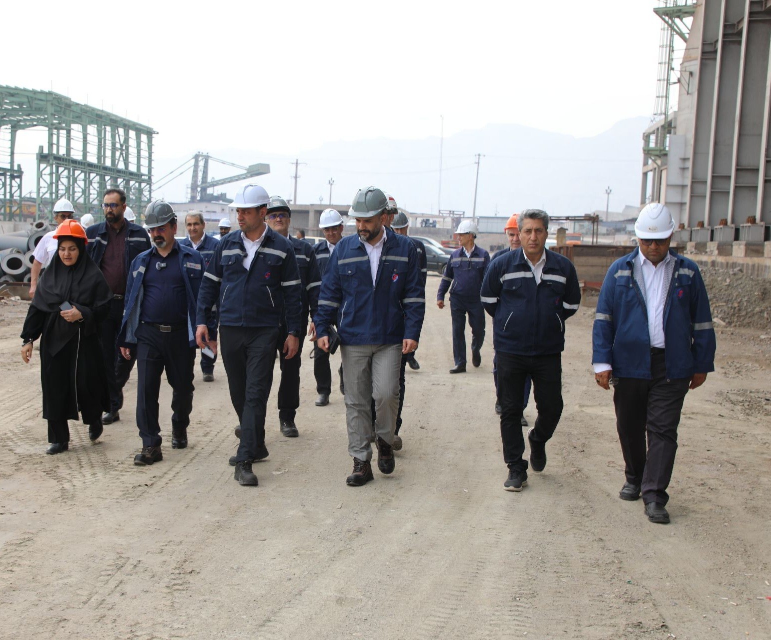 بازدید مدیرعامل هلدینگ صبا انرژی از شرکت صبا فولاد خلیج فارس