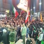 تجمع مردم اقبالیه در پنجاه و چهارمین شب حماسه 