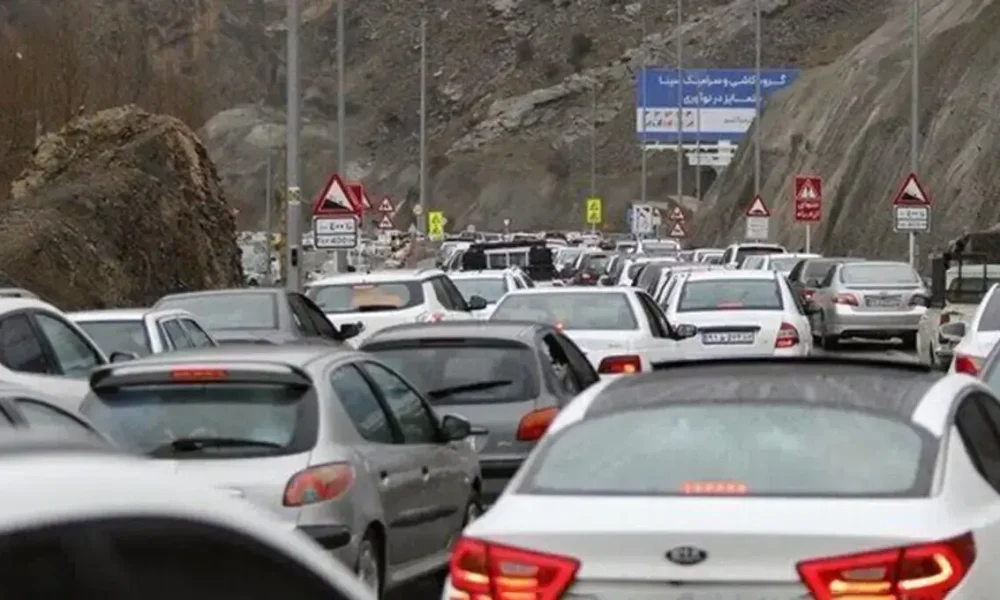 ترافیک سنگین در جاده هراز، چالوس و فیروزکوه/ هشدار پلیس راه به مسافران