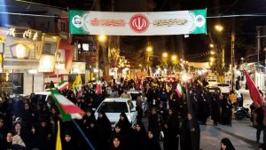 حضور حماسی مردم آستانه اشرفیه در پنجاه و هشتمین قرار شبانه