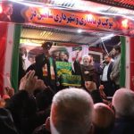 حضور کاروان زیرسایه خورشید در تجمع مردمی شاهین دژ