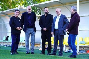 رئیس فدراسیون فوتبال ناظر سومین جلسه تمرین تیم ملی