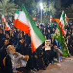 راهپیمایی و اجتماع شبانه مردم آبدان