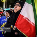 مردم اسفرورین فریاد زدند؛ پشتیبانی از وطن تا پای جان