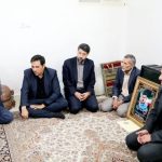 مسئولان وزارت جهاد کشاورزی با خانواده شهیدان «سفیدپری» دیدار کردند