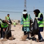 ورودی روستای زمان‌آباد اصفهان از زباله پاکسازی شد