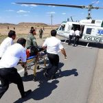 پرواز دوباره بالگرد اورژانس پس از وقفه طولانی