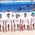 پیروزی تیم فوتبال ساحلی ایران مقابل امارات در گام اول