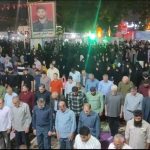 اقامه نماز استغاثه به امام‌زمان (عج) در خرم‌آباد