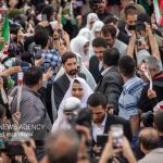 اهتزاز پرچم ایران در جشن ازدواج دانشجویی دانشگاه بوعلی همدان