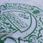اهتزاز پرچم حرم علوی در اهواز