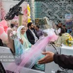 برپایی جشن ازدواج در اجتماع مردم درگزین