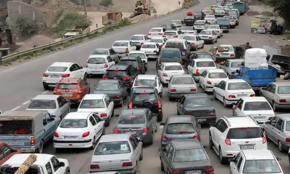 ترافیک سنگین خودرویی در جاده چالوس و هراز/ اطلاعیه مهم پلیس راهور برای مسافران