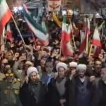 تصاویر هوایی از شکوه حماسه شب‌های اقتدار مردم خوی