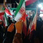 حضور حماسی مردم بیجار در میدان شهید رحمانی