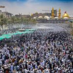 حضور گسترده زائران در کربلای معلی همزمان با روز عرفه و عید قربان