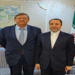 دیدار سفیر ایران در قطر با سفیر روسیه
