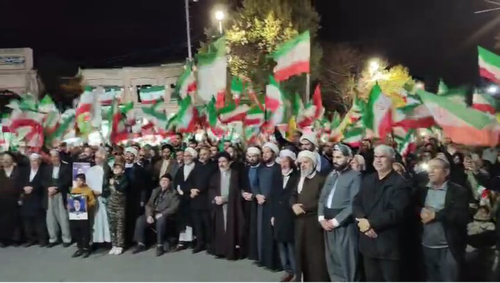شور بی پایان مردم ارومیه در موج ۸۷ حماسه خیابان