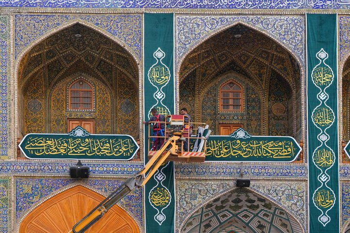 نجف اشرف آماده برگزاری جشن بزرگ غدیر نجف اشرف آماده برگزاری جشن بزرگ غدیر