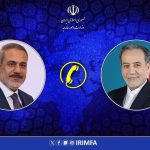 گفتگوی تلفنی عراقچی و فیدان وزرای امور خارجه ایران و ترکیه