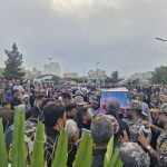 آیین وداع و تشییع دو شهید نیروی پدافند هوایی ارتش برگزار شد