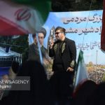 اجرای مرتضی تاجیک در رزمایش «میدان هنر» مشهد