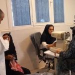 احمدی: ۸۰۰ بیمار در بشاگرد معاینه و برای ۲۳۲ نفر عینک تأمین شد