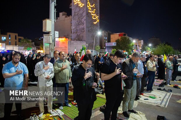 برپایی نماز استغاثه در گرگان