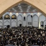 برگزاری مجلس ترحیم آیت‌ الله فیاض در نجف اشرف/ تصاویر