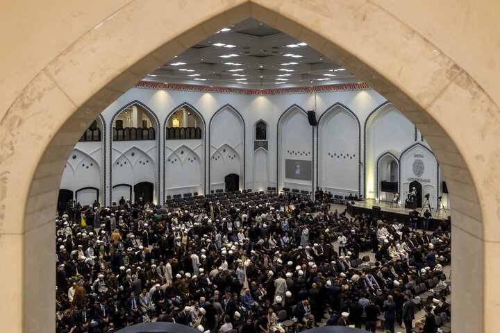 برگزاری مجلس ترحیم آیت‌ الله فیاض در نجف اشرف/ تصاویر