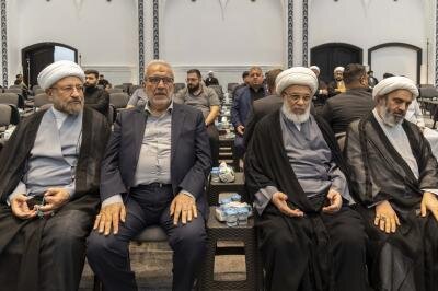 برگزاری مجلس ترحیم آیت‌ الله فیاض در نجف اشرف/ تصاویر