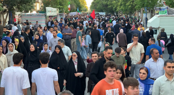 برگزاری مهمونی کیلومتری غدیر با استقبال پرشور مردم ارومیه