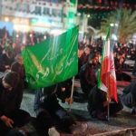 تجمع عزاداری مردم جلگه چاه هاشم دلگان در شب هشتم محرم
