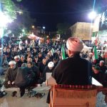 تصاویری از چهارمین شب عزاداری دیار گروس در تجمعات شبانه
