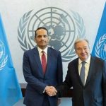 جزئیات رایزنی وزیر خارجه قطر و گوترش درباره توافق ایران و آمریکا