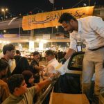 خدمت‌رسانی موکب ها به زائران عید غدیر در نجف اشرف