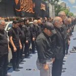 خیابان‌های تبریز میزبان نماز ظهر عاشورای حسینیان شد